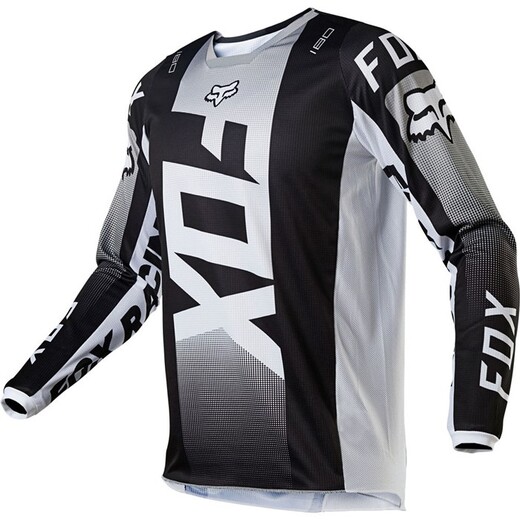 Мотоджерси Fox 180 Oktiv Jersey Взрослый, S, черный, 2021 (25766-018-S) pitbikemarket.ru