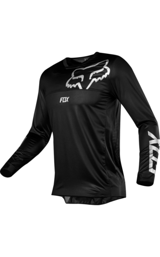 Футболка для мотокросса FOX Airline чёрная  M pitbikemarket.ru