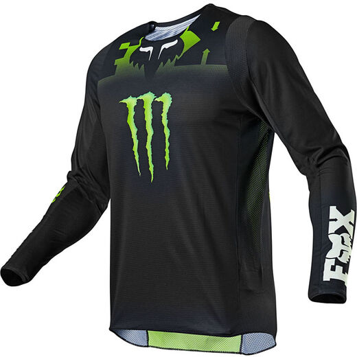 Мотоджерси Fox 360 Monster Jersey Взрослый, S, черный, 2021 (25760-001-S) pitbikemarket.ru