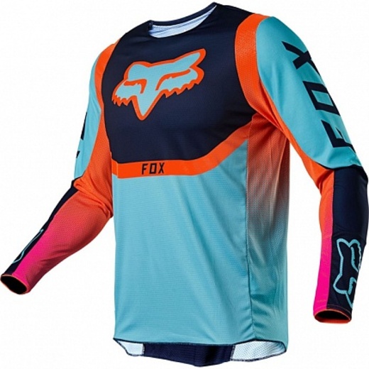 Мотоджерси Fox 360 Voke Jersey Взрослый, S, голубой, 2021 (25754-246-S) pitbikemarket.ru