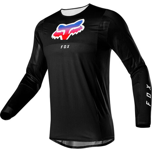 Мотоджерси Fox Airline Pilr LE Jersey Взрослый, XL, черный, 2021 (24859-001-XL) pitbikemarket.ru