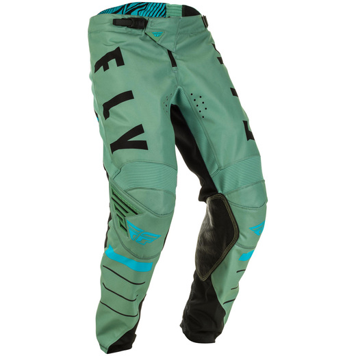 Брюки для мотокросса FLY RACING KINETIC K120 зеленые/черные (2020) 34 pitbikemarket.ru