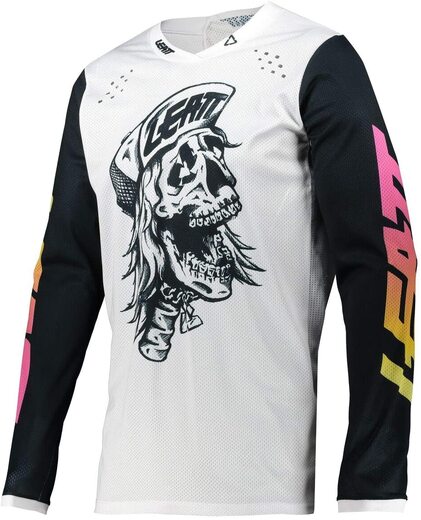 Мотоджерси детская Leatt Moto 3.5 Mini Jersey (2021) Детский, XXS, белый, 2021 (5021020440) pitbikemarket.ru