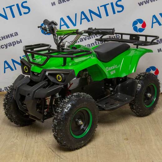 Детский квадроцикл ATV Classic 800w new электрический (Зеленый) pitbikemarket.ru