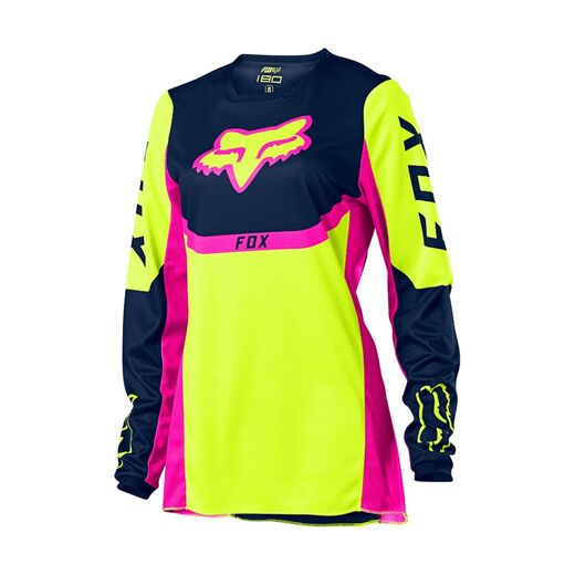 Мотоджерси женская Fox 180 Voke Womens Jersey Женский, S, желтый, 2021 (25855-130-S) pitbikemarket.ru