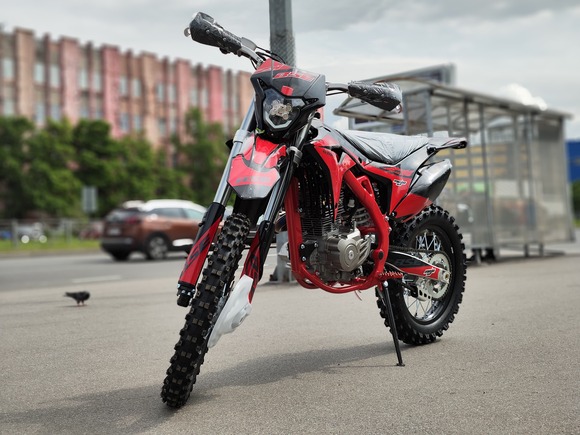 Кроссовый мотоцикл BSE Z11 Red Black (020) pitbikemarket.ru