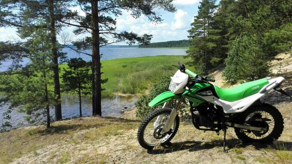 Мотоцикл IRBIS TTR 250R зеленый pitbikemarket.ru