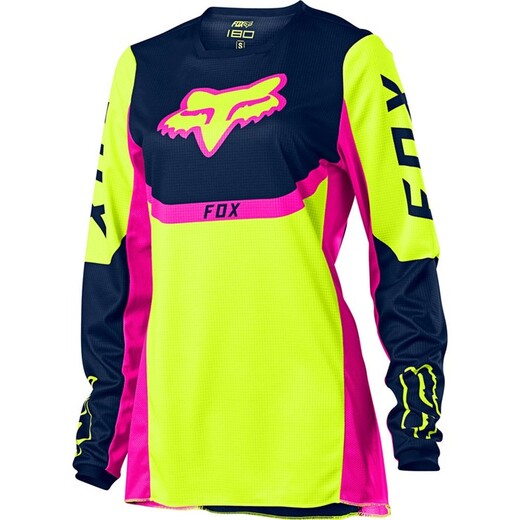 Мотоджерси подростковая Fox 180 Voke Youth Girls Jersey Подростковый, YXL, желтый, 2021 (25866-130-YXL) pitbikemarket.ru