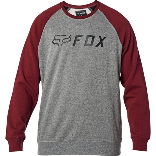 Толстовка Fox Apex Crew Fleece Взрослый, M, серый, 2020 (26436-037-M) pitbikemarket.ru