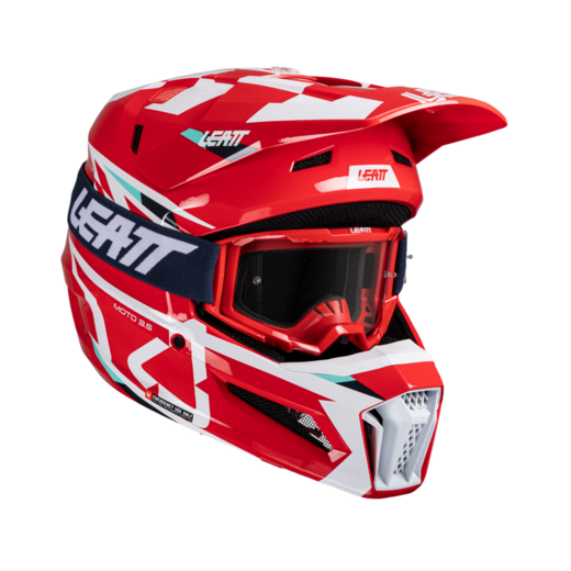 Мотошлем Leatt Moto 3.5 Helmet Kit (Red, L, 2025 ) pitbikemarket.ru