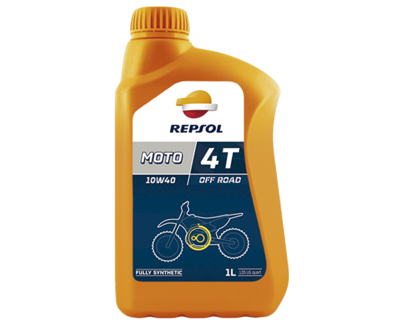 Масло REPSOL 4t MOTO OFF ROAD 10W-40, 1л pitbikemarket.ru