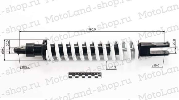 Амортизатор L=460 центральный pitbikemarket.ru