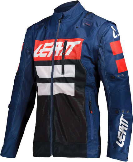 Мотокуртка Leatt Moto 4.5 Lite Jacket (2021) Взрослый, XL, синий, 2021 (5021000243) pitbikemarket.ru