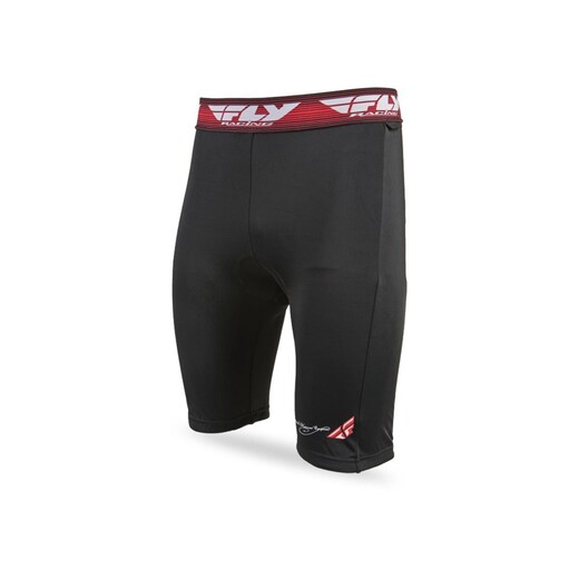 Шорты защитные FLY RACING CHAMOIS черные   L pitbikemarket.ru