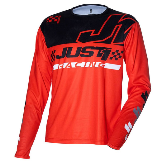 Джерси JUST1 J-COMMAND COMPETITION (красный/черный/белый, M, 1560035-929-1440) pitbikemarket.ru