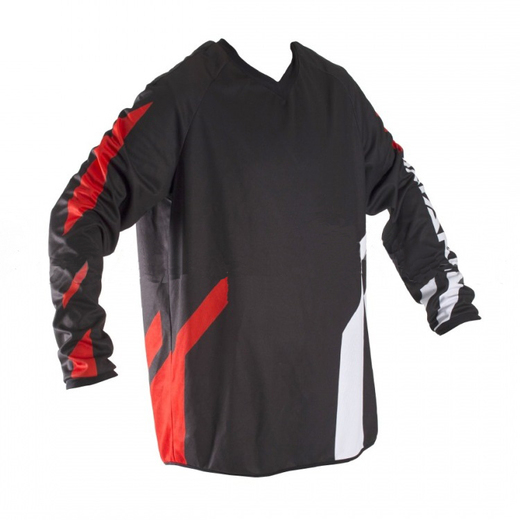 Футболка для мотокросса ATAKI Strike красная/черная XXL pitbikemarket.ru