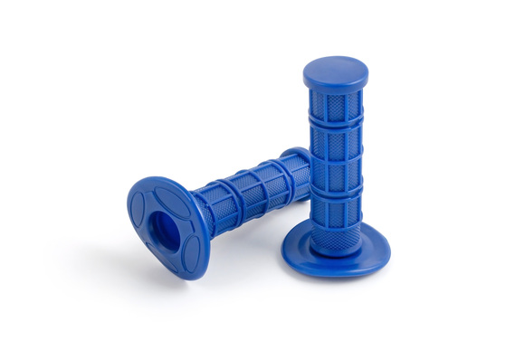 Грипсы универсальные для эндуро мотоцикла и питбайка MX синие pitbikemarket.ru