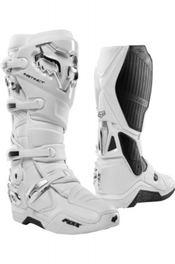 Мотоботы Fox Instinct Boot White/Silver, 11, 2020 (22756-548-11) pitbikemarket.ru