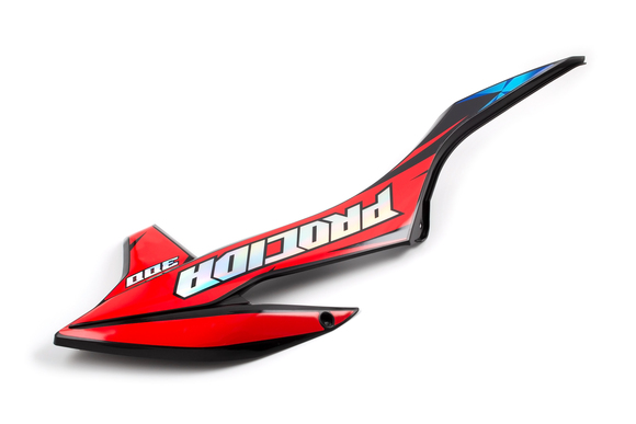 Обтекатель передний правый на эндуро KTM 20-23г. (рама К8) черный (с наклейками) pitbikemarket.ru