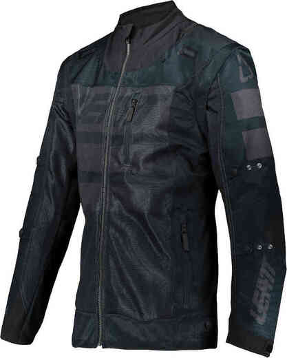 Мотокуртка Leatt Moto 4.5 X-Flow Jacket (2021) Взрослый, L, черный, 2021 (5021000222) pitbikemarket.ru