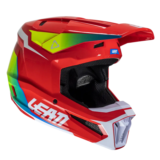 Мотошлем Leatt Moto 2.5 Helmet (Red, M, 2025 (1025100702)) pitbikemarket.ru