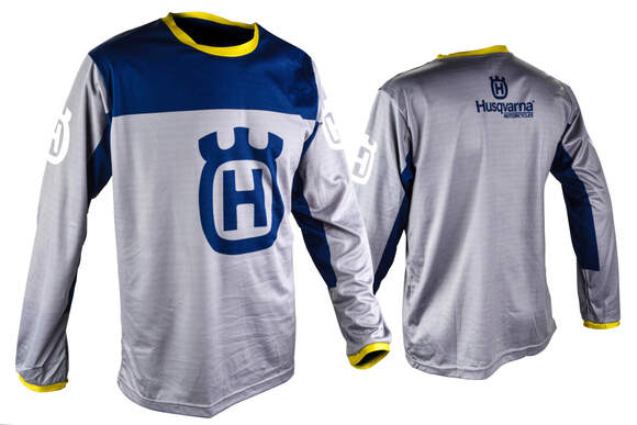 Джерси/футболка для мотокросса Husqvarna #1 (XXL) pitbikemarket.ru