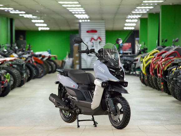 Скутер TOKISHI TANK 3 Gray pitbikemarket.ru