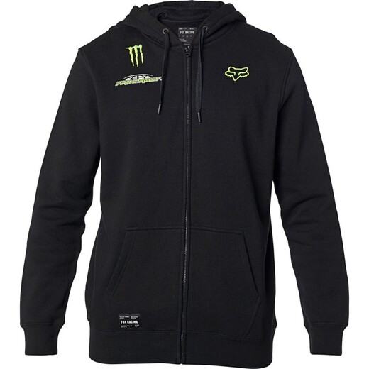 Толстовка Fox Pro Circuit Zip Hoodie Взрослый, L, черный, 2020 (26442-001-L) pitbikemarket.ru