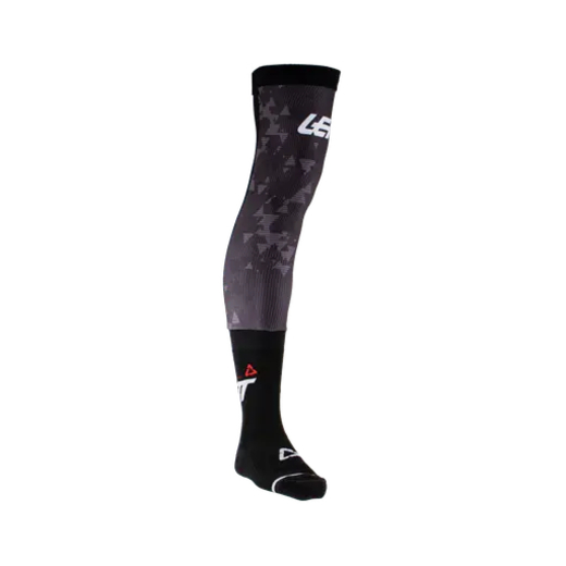 Чулки Leatt Knee Brace Socks (Black/White, S, 2025 (5024500170)) pitbikemarket.ru