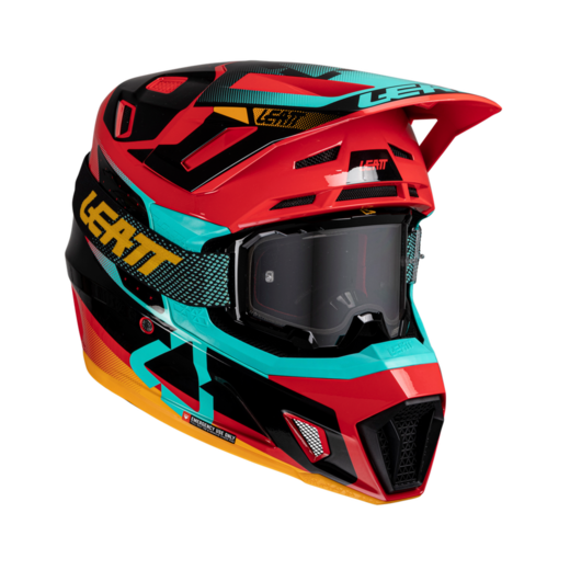 Мотошлем Leatt Moto 7.5 Helmet Kit Red XL pitbikemarket.ru