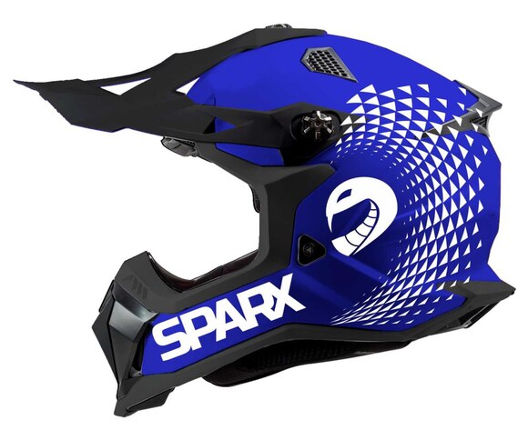 Шлем эндуро SPARX Raptor (JH-601) (сине-черный, S) pitbikemarket.ru