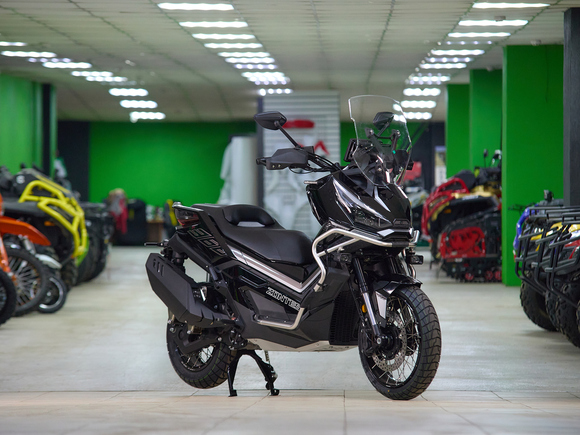 Максискутер ZONTES ZT368-G (ZT1P79MP EFI) 17/14 (2025 г.) ПТС (Черный) pitbikemarket.ru