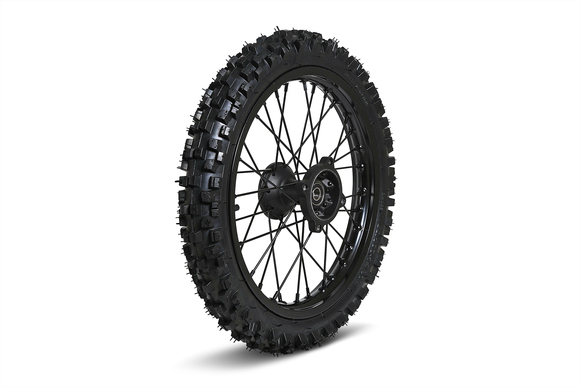 Колесо в сборе для питбайка переднее R 14 (алюминиевое) ось 15мм (без тормозного диска) pitbikemarket.ru
