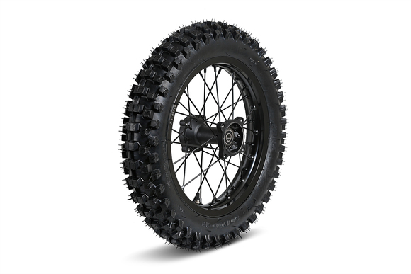 Колесо в сборе заднее алюминиевое для питбайка R 14 ось 15мм (без тормозного диска и звезды) pitbikemarket.ru