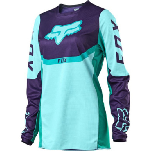 Мотоджерси женская Fox 180 Voke Womens Jersey Aqua, XL, 2021 (25855-246-XL) pitbikemarket.ru