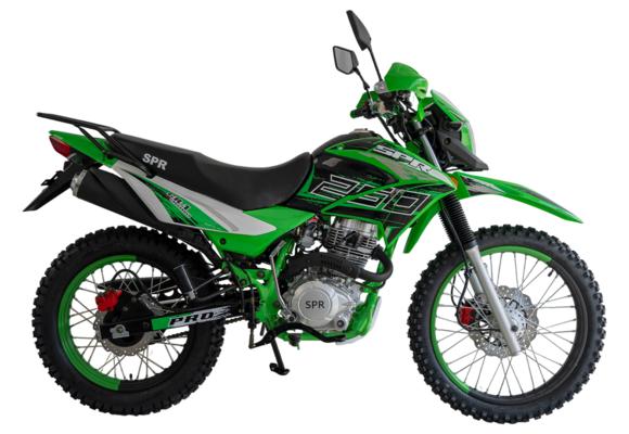 Мотоцикл SPRMOTORS CrossRoad-1 Зеленый pitbikemarket.ru