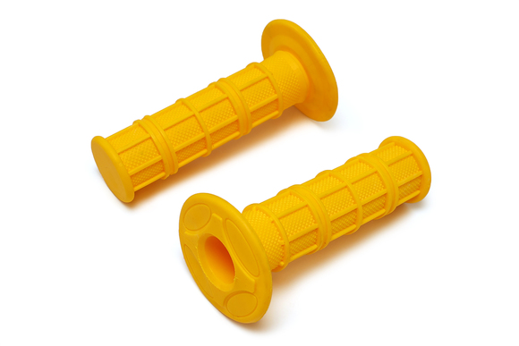 Грипсы универсальные для эндуро мотоцикла и питбайка MX желтые pitbikemarket.ru