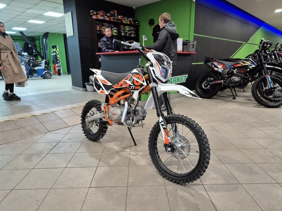 Питбайк KAYO BASIC K125EM 17/14 KRZ (механ. сцепл., эл. стартер 2024 г.) pitbikemarket.ru