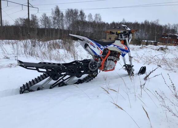 Гусеничный комплект Monotrack 28. Для эндуро 150-300 куб.см. до 32 л.с. (Alum) pitbikemarket.ru