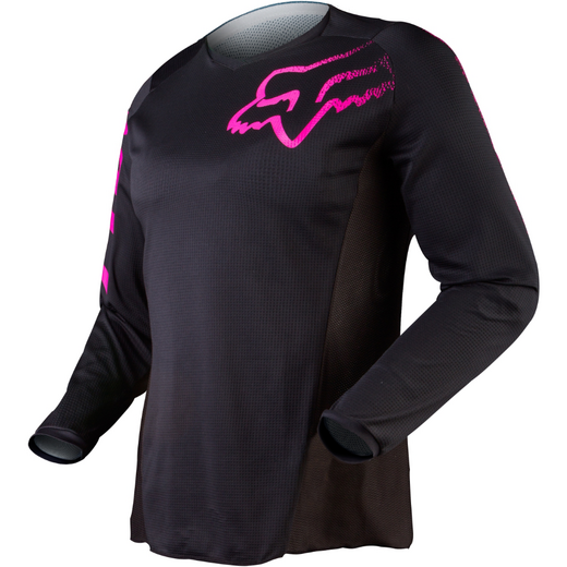 Мотоджерси женская Fox Blackout Womens Jersey Black/Pink, M, 2019 (12337-285-M) pitbikemarket.ru