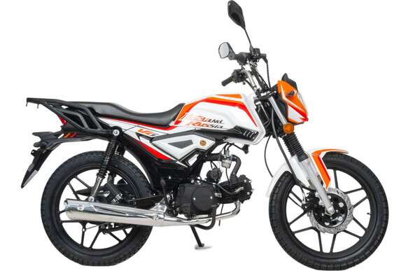 Мопед Motoland Альфа VG 11 (LM48-D) оранжевый (A) pitbikemarket.ru