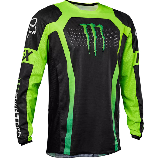 Мотоджерси Fox 180 Monster Jersey (Black, XXL, 2023 (29615-001-2X)) pitbikemarket.ru