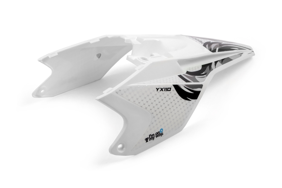 Крыло заднее для питбайка BRZ H2 YX110 белое pitbikemarket.ru