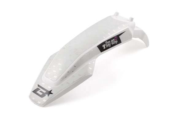 Крыло переднее для эндуро мотоцикла BRZ H5 CB 150/250 белое pitbikemarket.ru