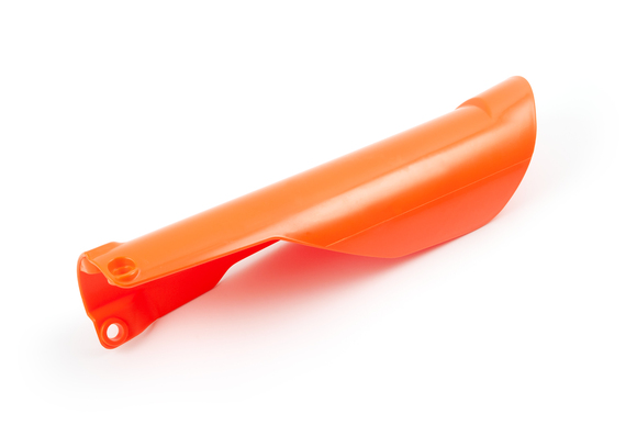 Защита пера для эндуро мотоцикла под 48 вилку HTW/WP/MNT, оранжевая - правая 1шт. (Рама К8) pitbikemarket.ru