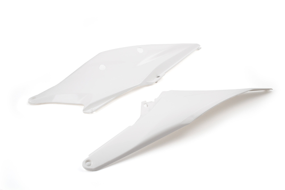 Боковые обтекатели задние пара для эндуро мотоцикла тип. KTM 19-23г. (рама K8) белые pitbikemarket.ru