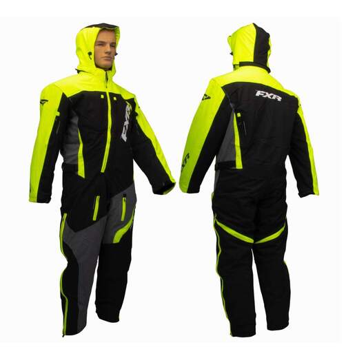 Комбинезон для снегохода FXR Maverick Lite №1 lemon-green (текстиль) (S) pitbikemarket.ru