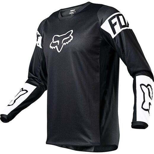 Мотоджерси подростковая Fox 180 Revn Youth Jersey Black/White, YS, 2021 (25862-018-YS) pitbikemarket.ru