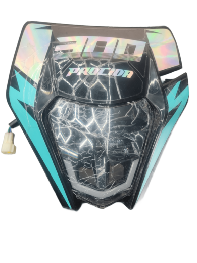 Фара в сборе для эндуро LED Extreme KTM 17-23г. (рама К8) черная (К20 CB300F) pitbikemarket.ru