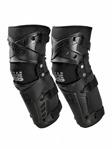 Наколенники Force размер M-L (Черный/Серый) pitbikemarket.ru